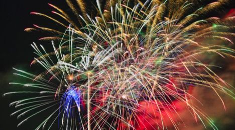 Kaum Feinstaub beim “3TM”-Feuerwerk