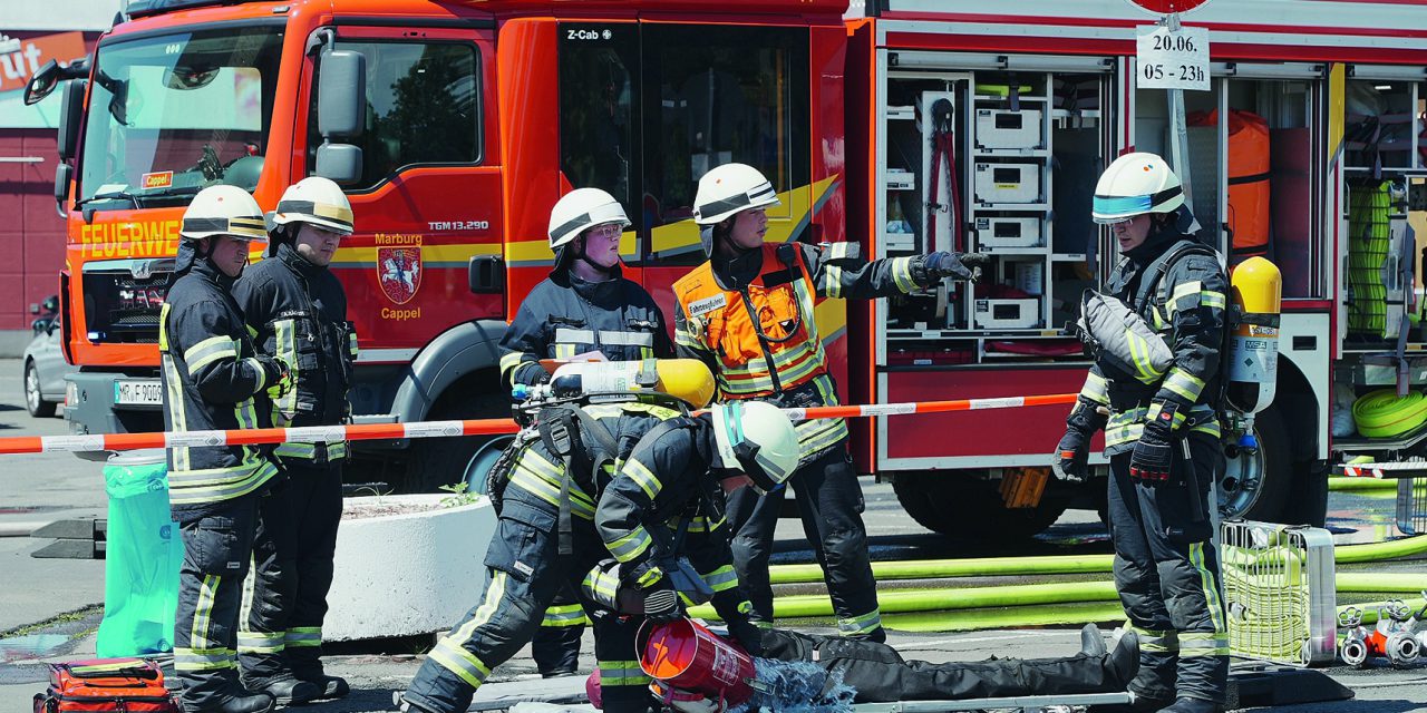 Bezirksentscheid der Feuerwehrleistungsübungen