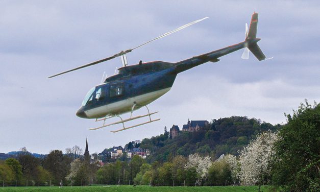Mit dem Heli zum Flugplatz Afföller