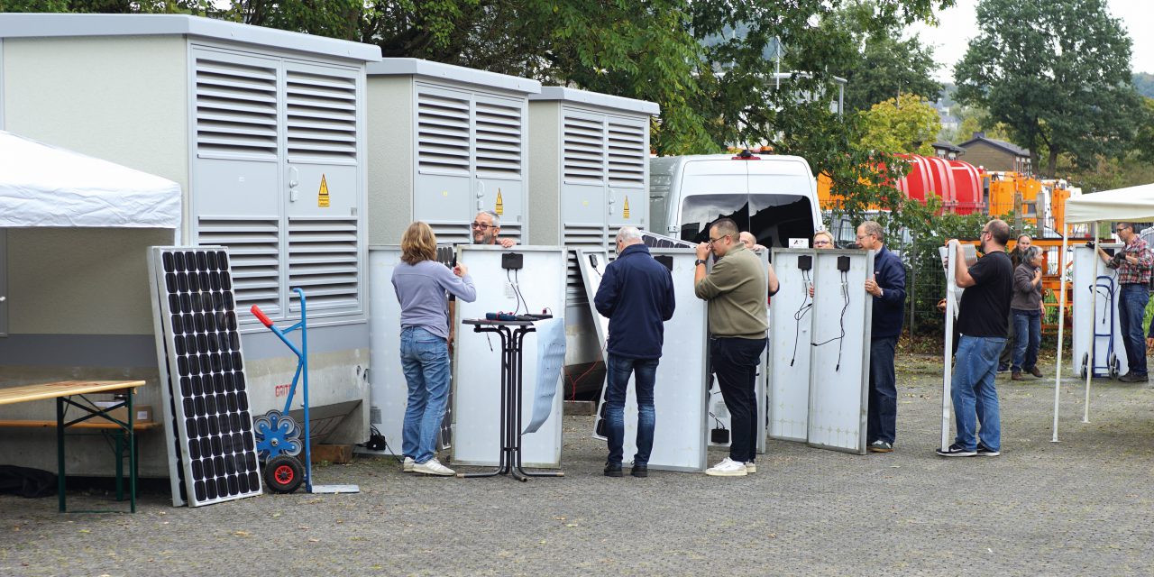 30 Solarmodule zu vergeben