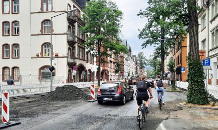 Biegenstraßen-Baustelle: Mehr Platz fürs Fahrrad