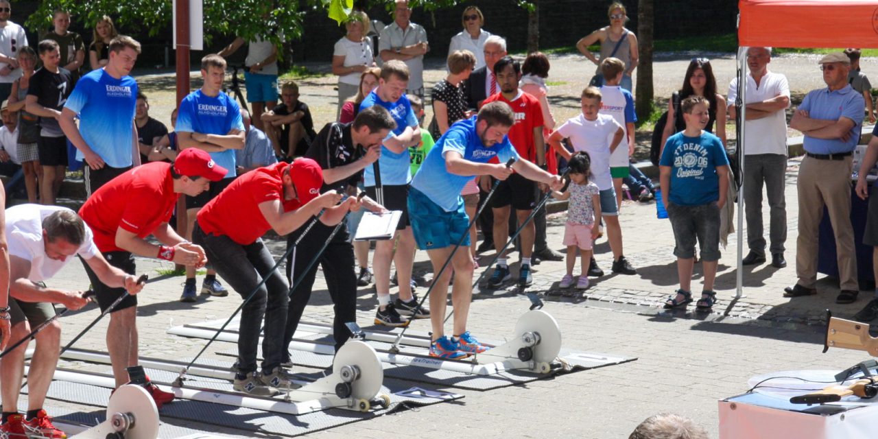 Erster Marburger City-Biathlon