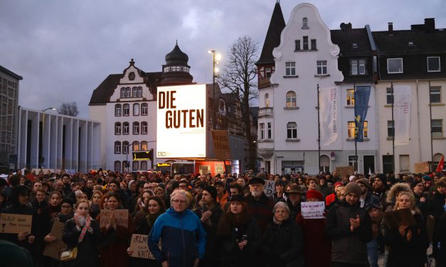 Straßensperrung in der Innenstadt