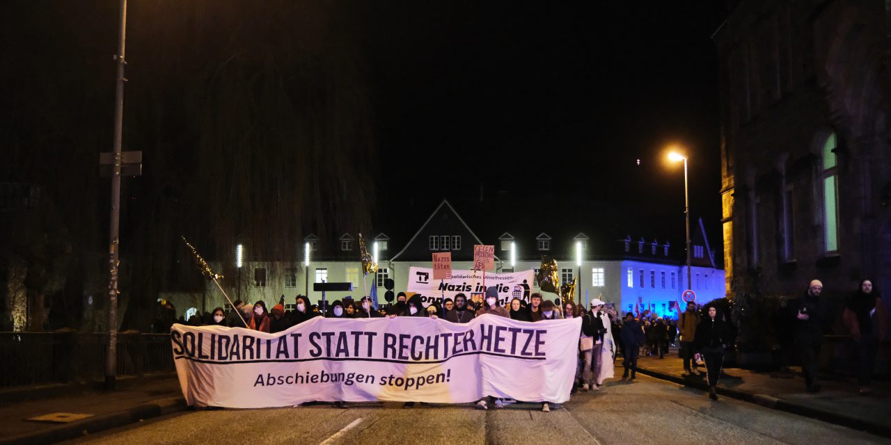 Marburg gegen rechte Hetze, die erste