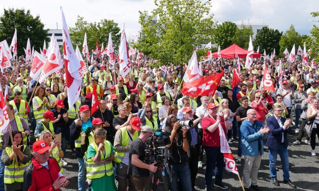 4000 Menschen demonstrieren für Pharmastandort
