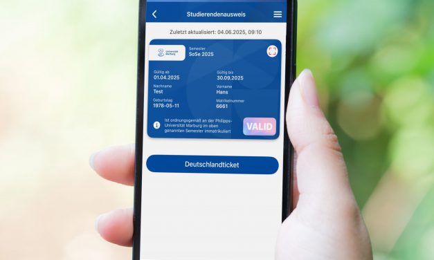 Uni Marburg startet digitalen Studierendenausweis