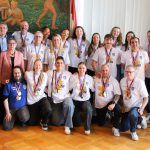 Goldene Sportplakette für BC Marburg Damen