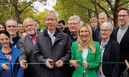 Neue Fahrradstraße eröffnet