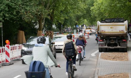 Wie eine Radstraße eskaliert