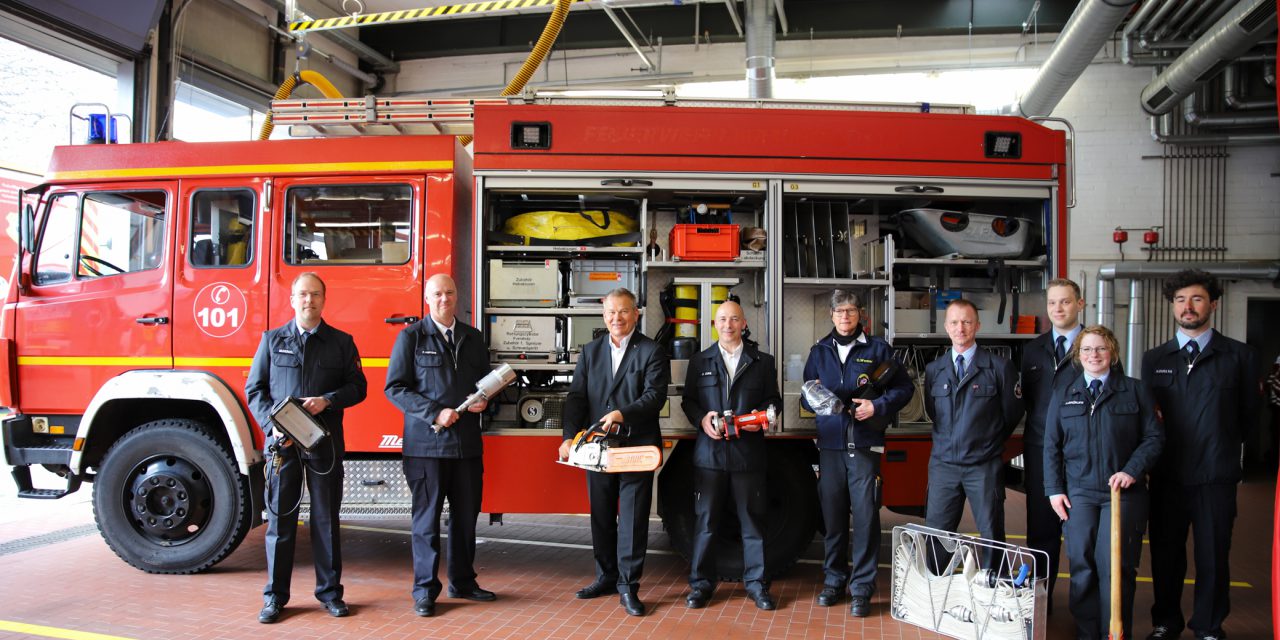 Marburg spendet Feuerwehrautos in die Ukraine