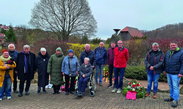 Gedenken an Opfer von Mechterstädt 
