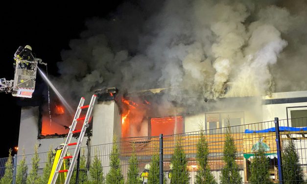 Großbrand am Richtsberg