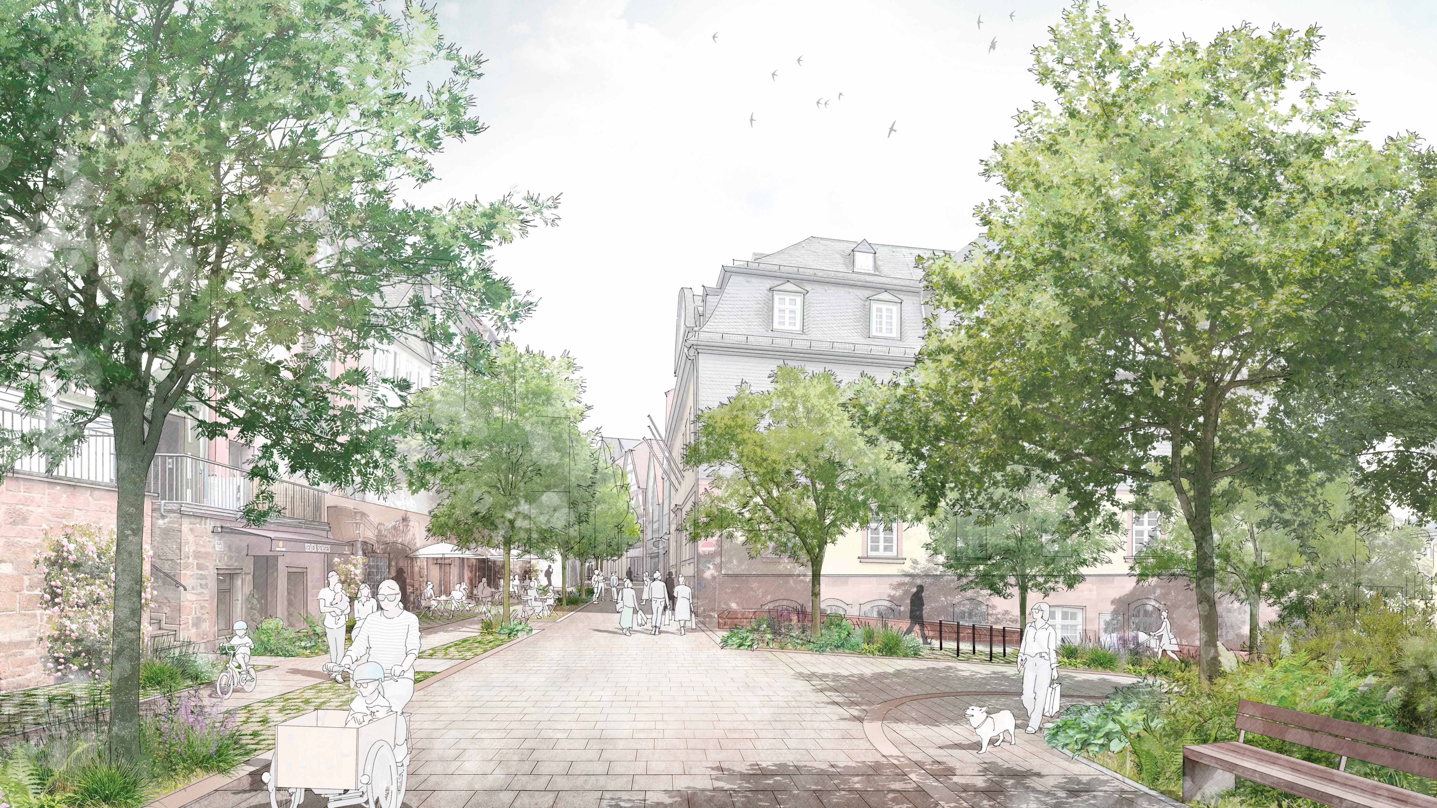 Mehr Grün in der Oberstadt