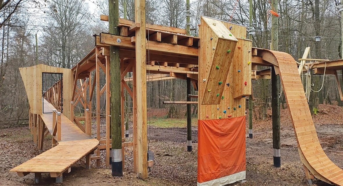 Hochseilgarten wird eröffnet