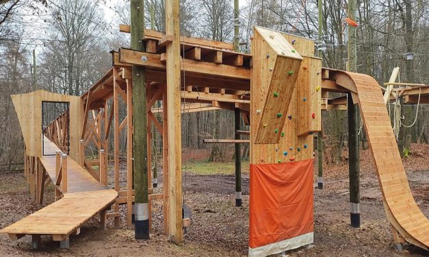 Hochseilgarten wird eröffnet
