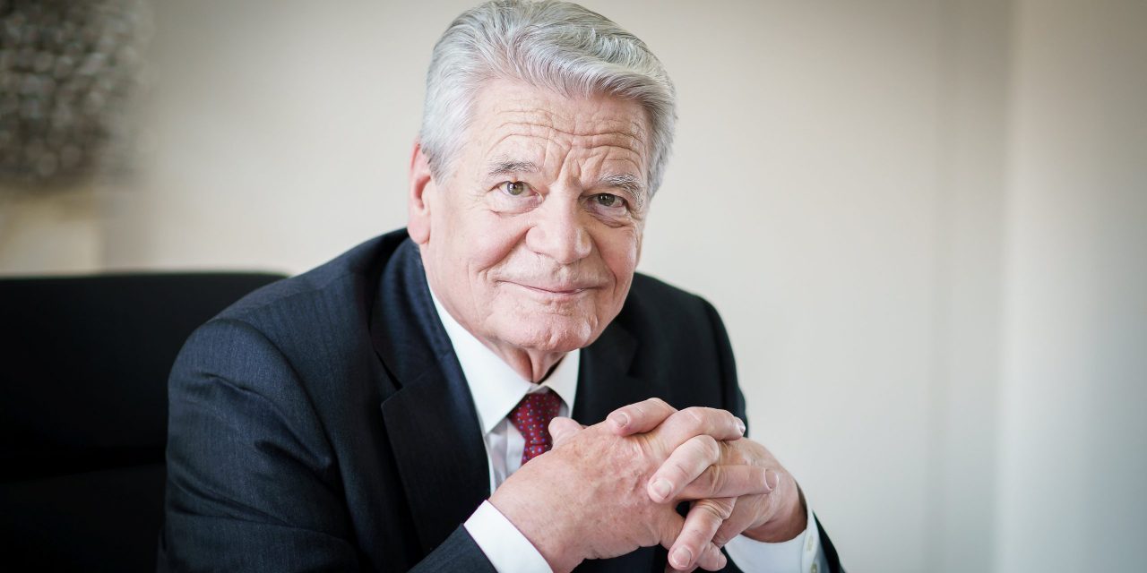 Joachim Gauck über bedrohte Demokratie