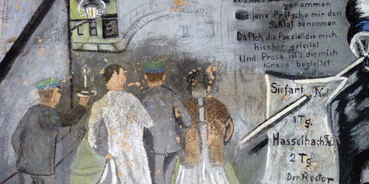 Uni-Karzer und Stadtmauer