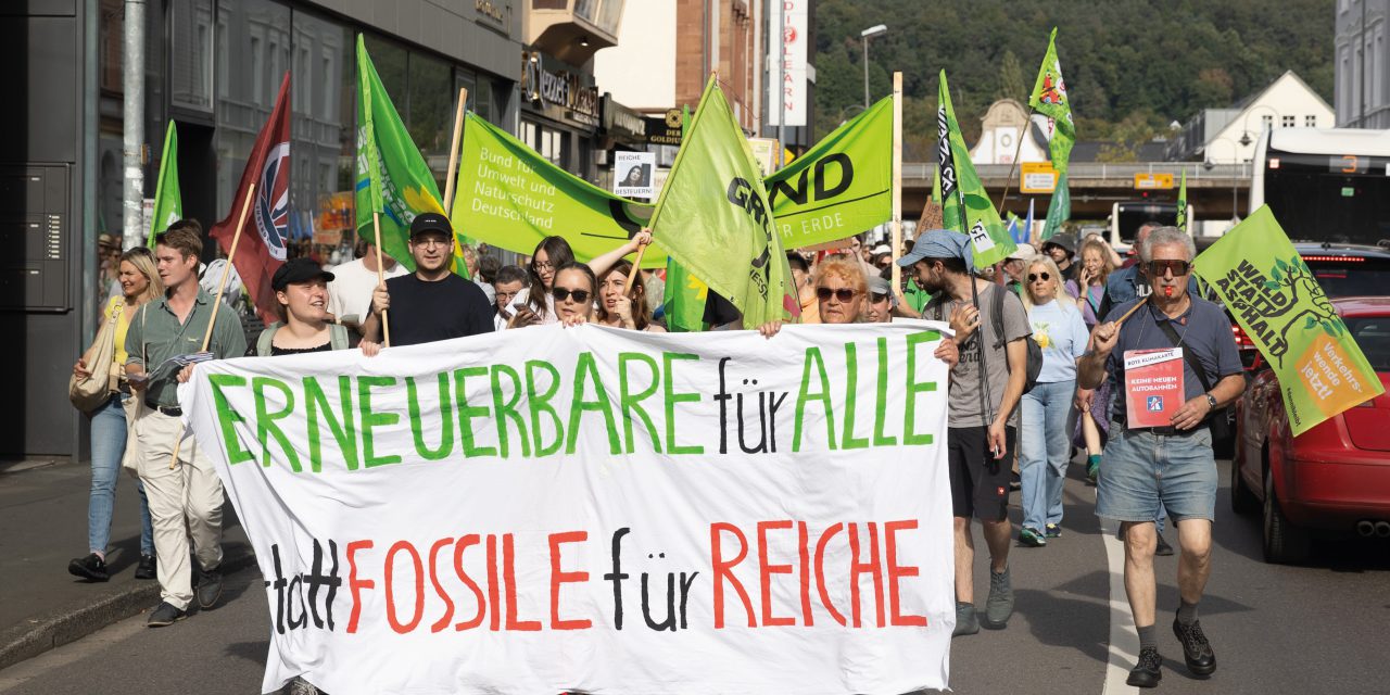 Klimaschutz wählen & demonstrieren