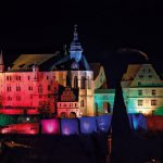 Ein Lichtermeer in der Stadt