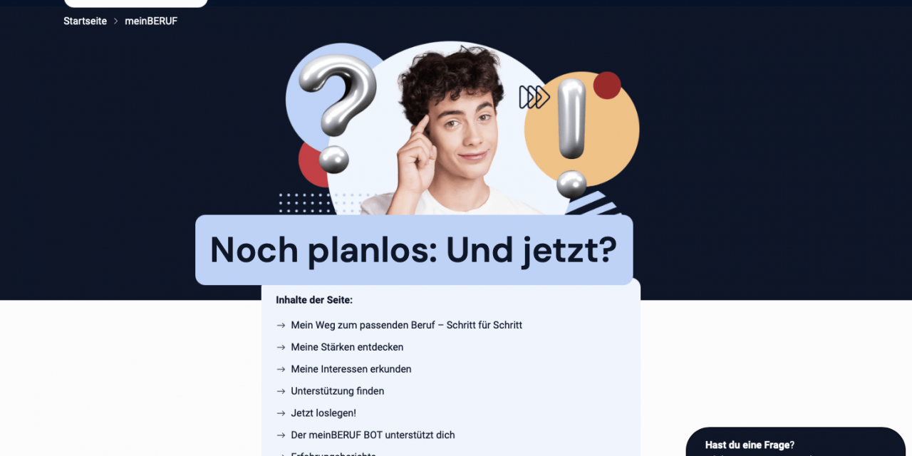 Die richtige Wahl