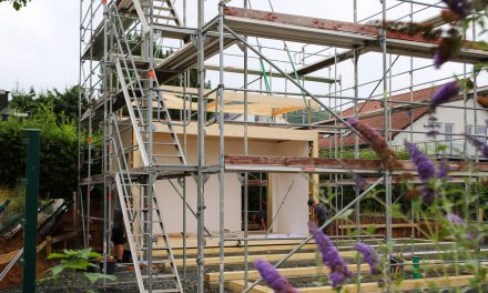 An Marburgs Schulen wird gebaut