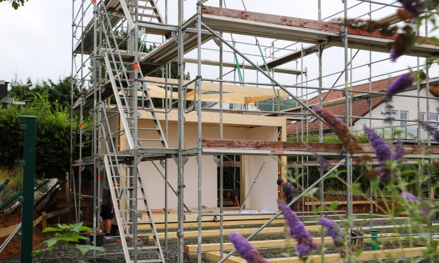 An Marburgs Schulen wird gebaut