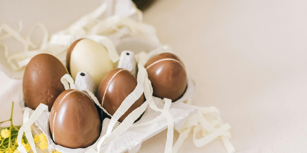 Osteraktion auf dem Marktplatz