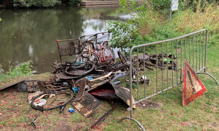 760 Kilo Müll aus der Lahn gefischt