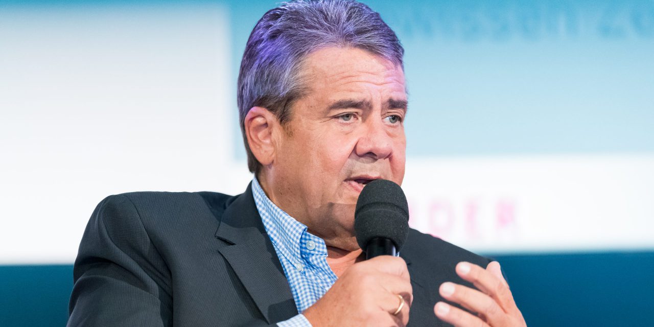 Sigmar Gabriel in Marburg