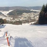 Skifahren im Hinterland