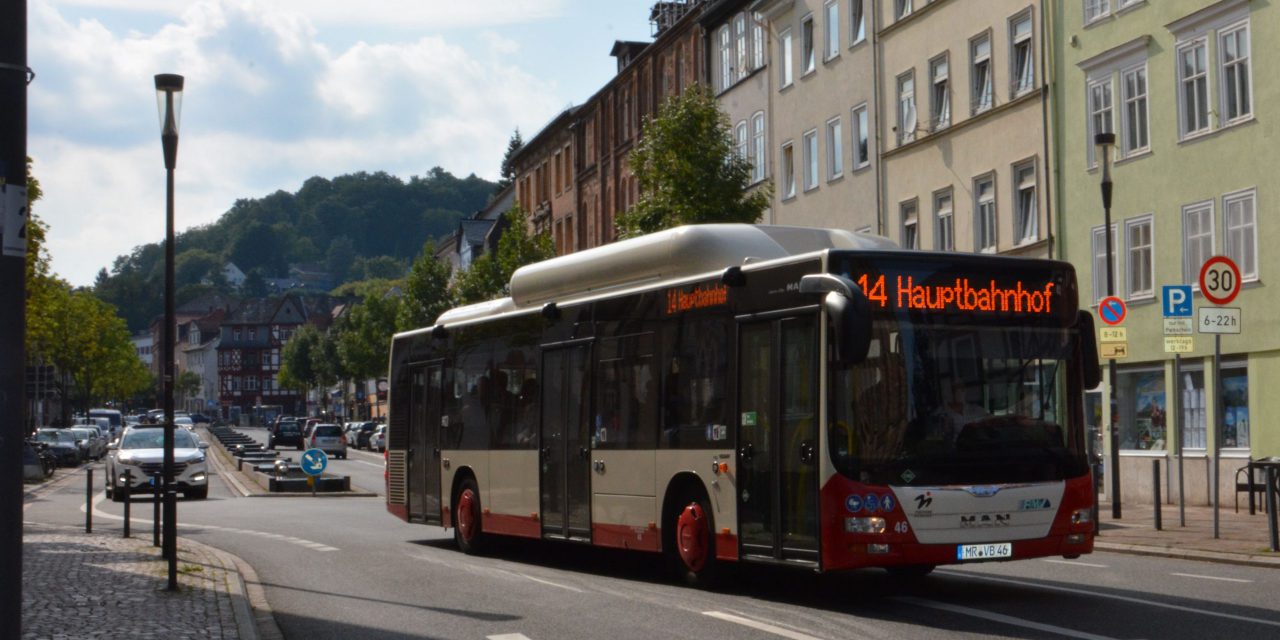 Einschränkung im Busverkehr