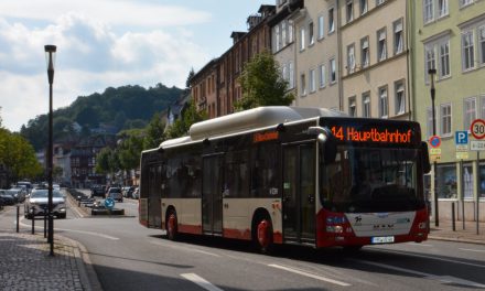 Einschränkung im Busverkehr