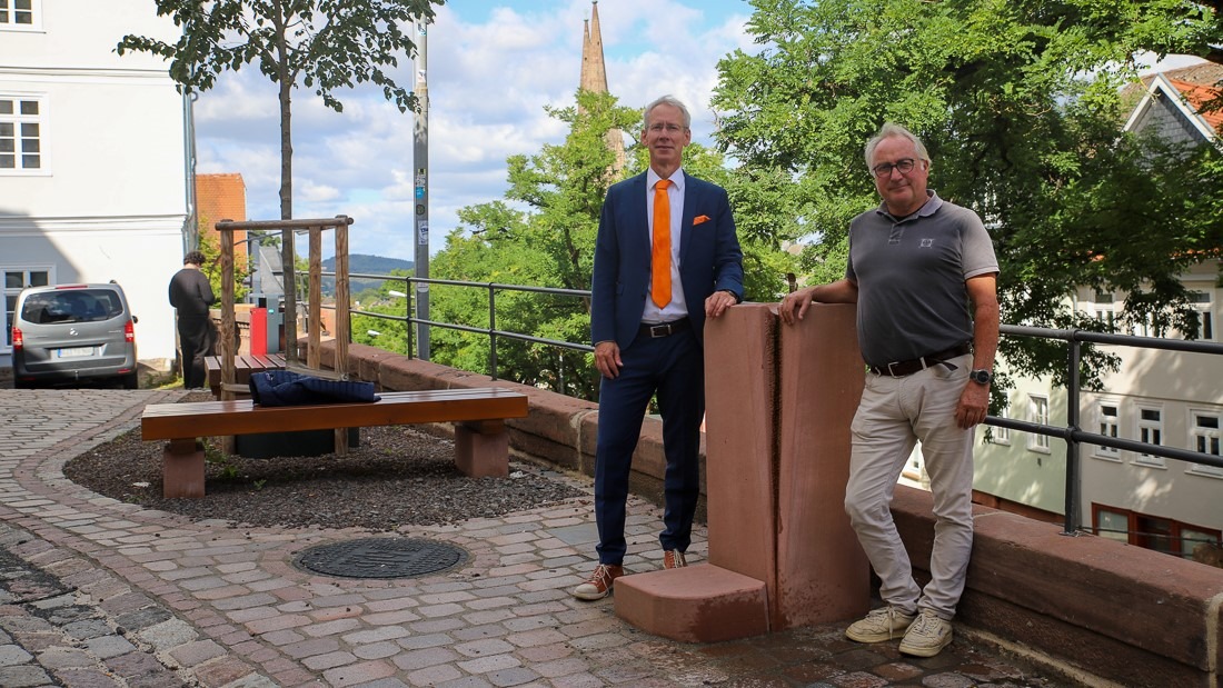 Neuer Platz in der Oberstadt