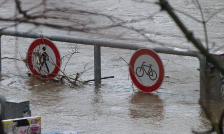 Hochwasser sorgt für Seenlandschaft