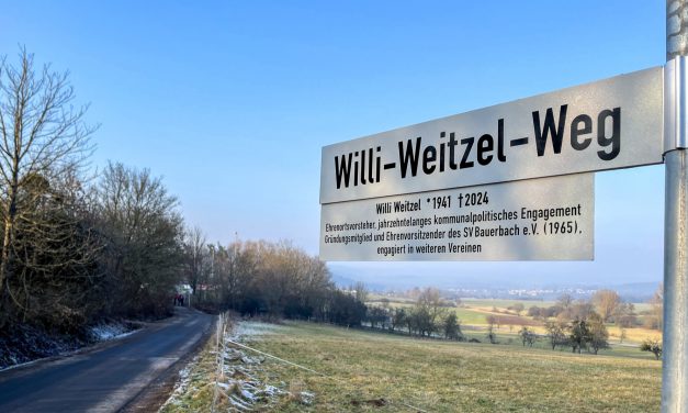 Weg nach „Vater des Sportvereins“ benannt