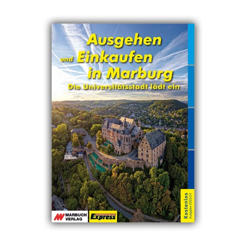 Cover Ausgehen und Einkaufen in Marburg 2023
